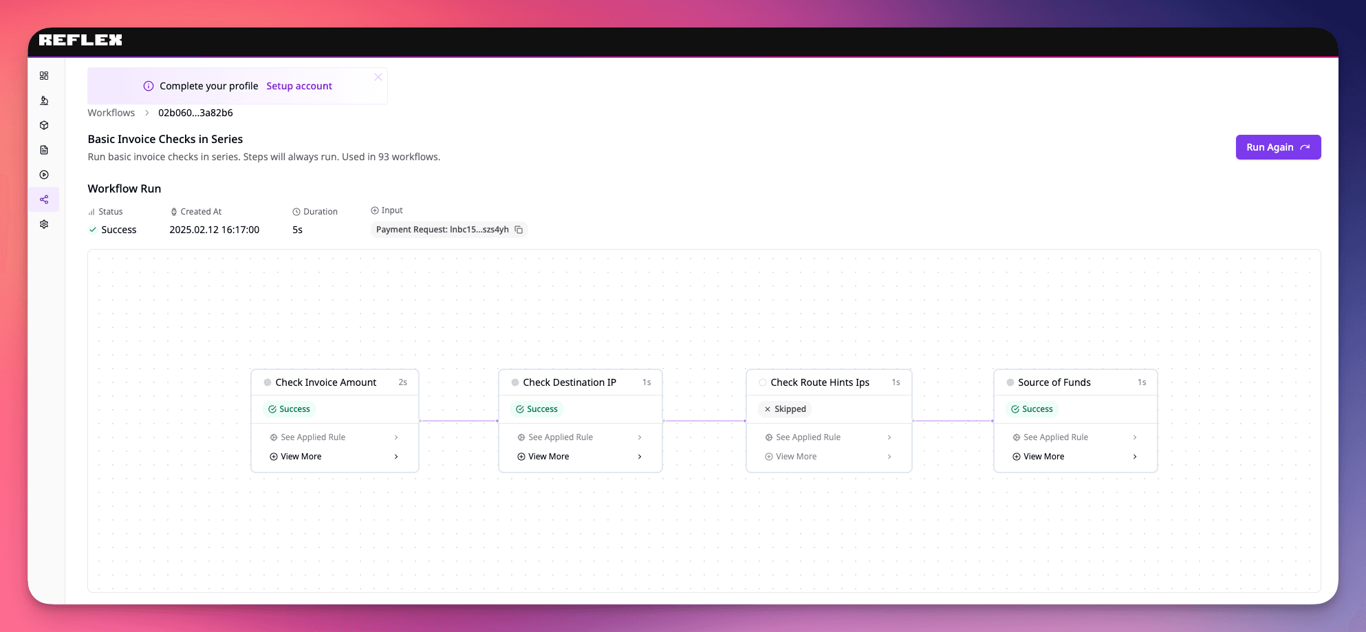 Invoice Check Workflow